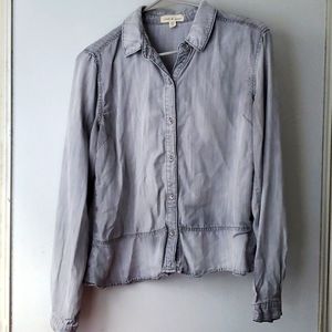 cloth & stone grey blouse